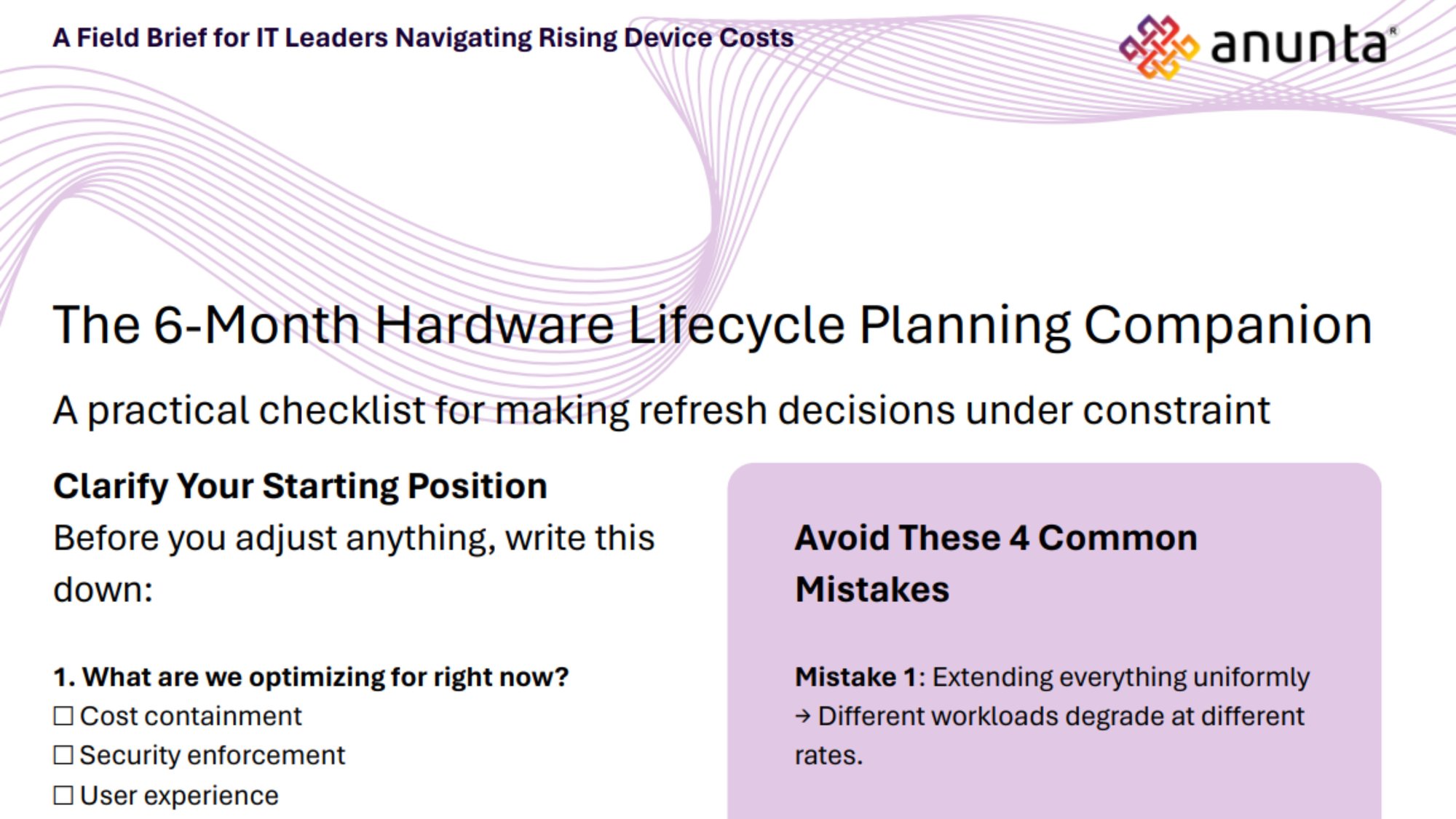 Download 6 month hardware lifecycle